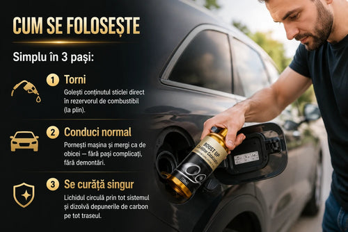 Soluție Curățare Catalizator Auto