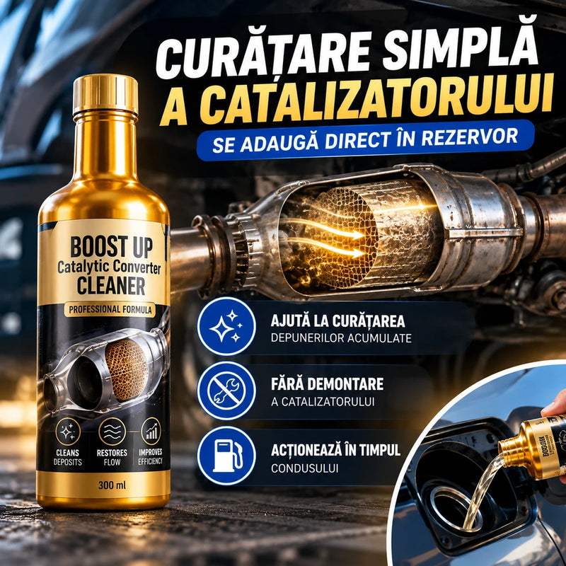 Soluție Curățare Catalizator Auto